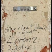 Alt text: Artwork verso