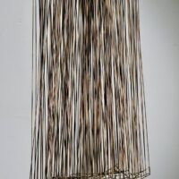 Alt text: Wire sculpture