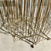 Alt text: Wire sculpture