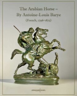 Alt text: The Arabian Horse by Antoine-Louis Barye catalog cover