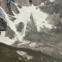Alt text: Oil painting detail