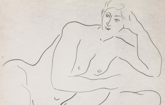 Alt text: Nude figure drawing