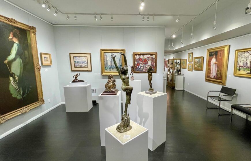 Alt text: Installation view of a gallery