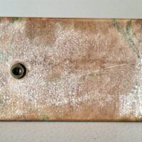 Alt text: Sculpture underside