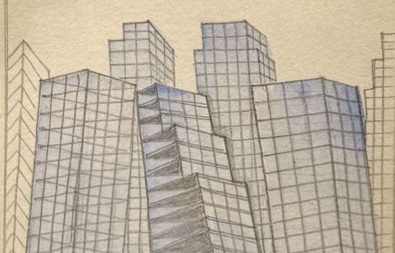 Alt text: Architectural drawing