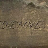 Alt text: Bronze sculpture, foundry detail