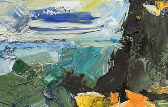 Alt text: Oil landscape