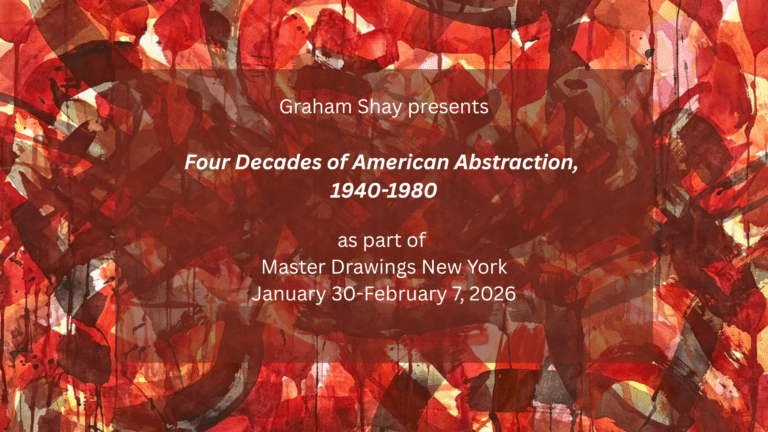 Alt text: Norman Bluhm at Master Drawings feature