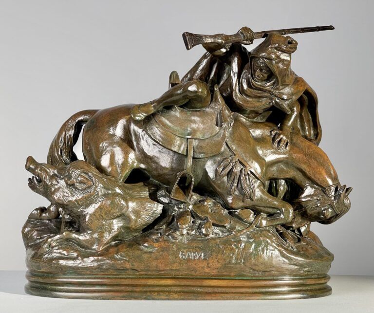 Bronze horse sculpture from The Arabian Horse show