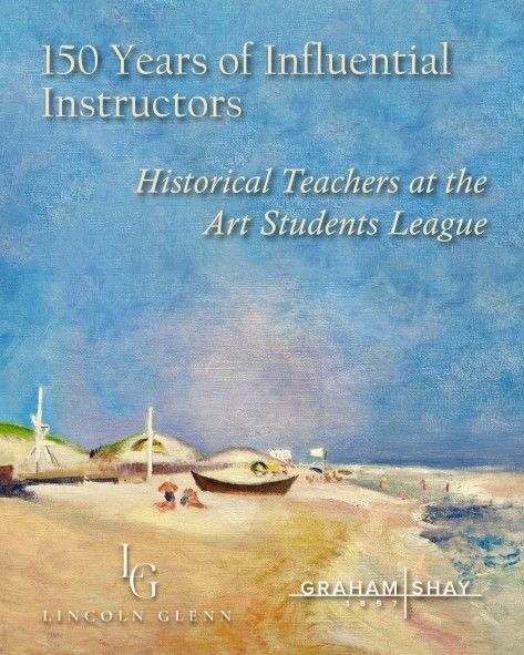 Alt text: Art Students League Exhibition Catalog Cover