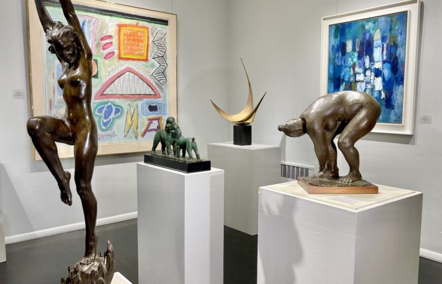 Alt text: Gallery installation shot