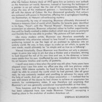 Alt text: Bluemner Exhibition catalogue for 1956 Oscar Bluemner show