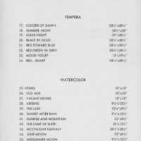 Alt text: Catalogue for Oscar Bluemner show