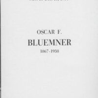 Alt text: Catalogue for Oscar Bluemner show
