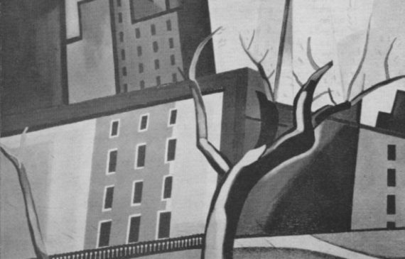 Alt text: Bluemner Exhibition catalogue for 1956 Oscar Bluemner show