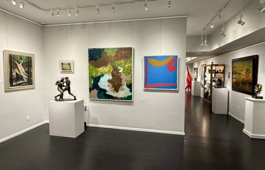 Alt text: Gallery installation shot